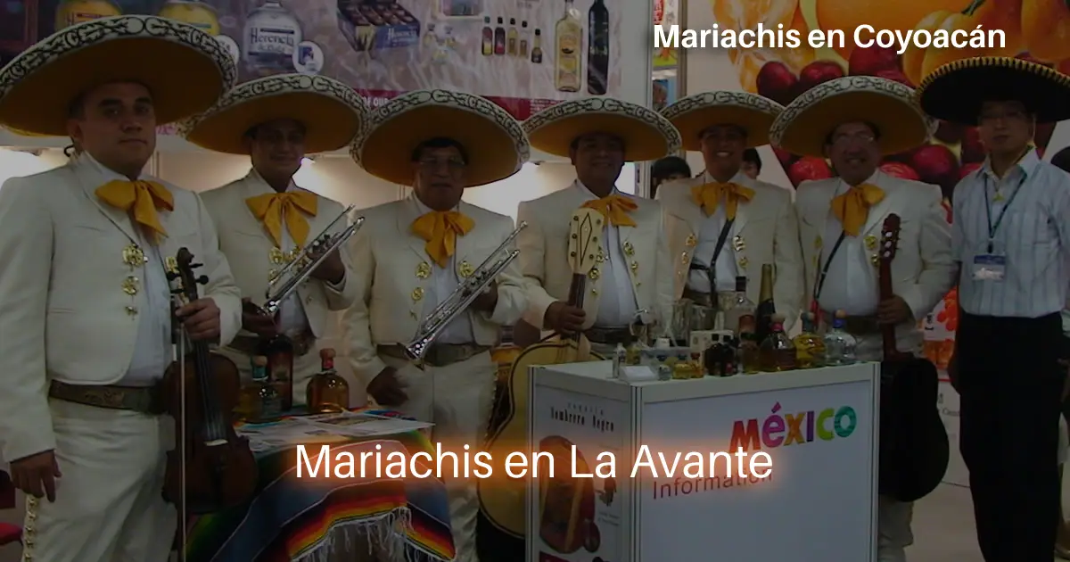 mariachis en La Avante Coyoacán